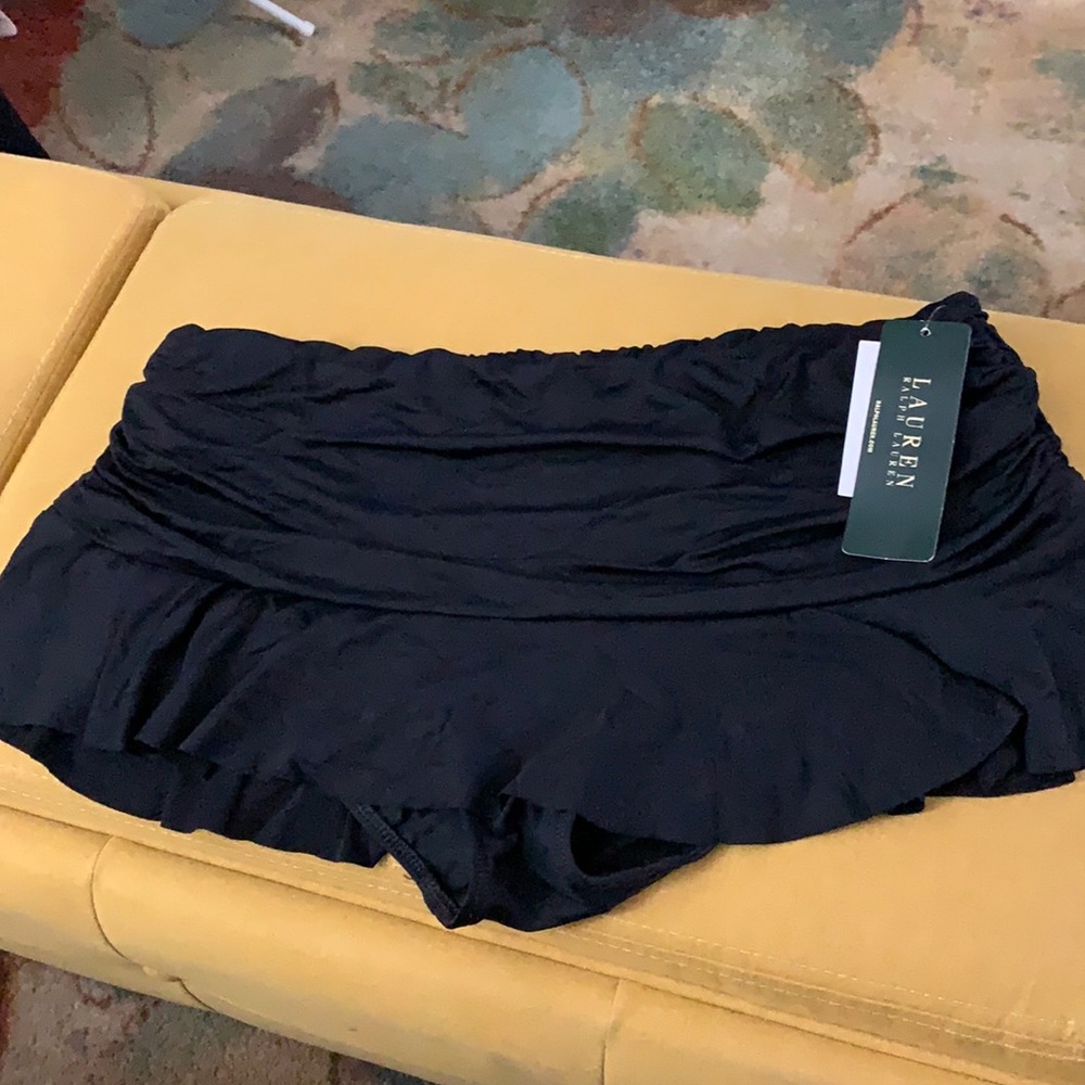 Black Skirt Swim Bottoms!